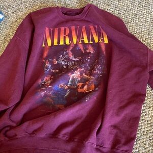 Urban outfitters nirvana crewneck